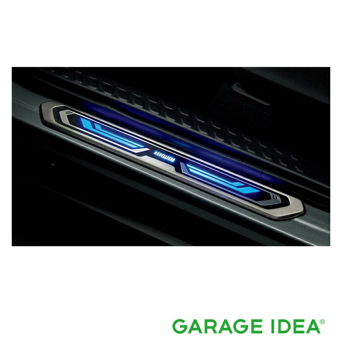 LEDスカッフプレート　ラクティス 　Ractis　青　流れる　ブルー ラクティス スカッフプレート Ractis NCP120 LED 流れる 青