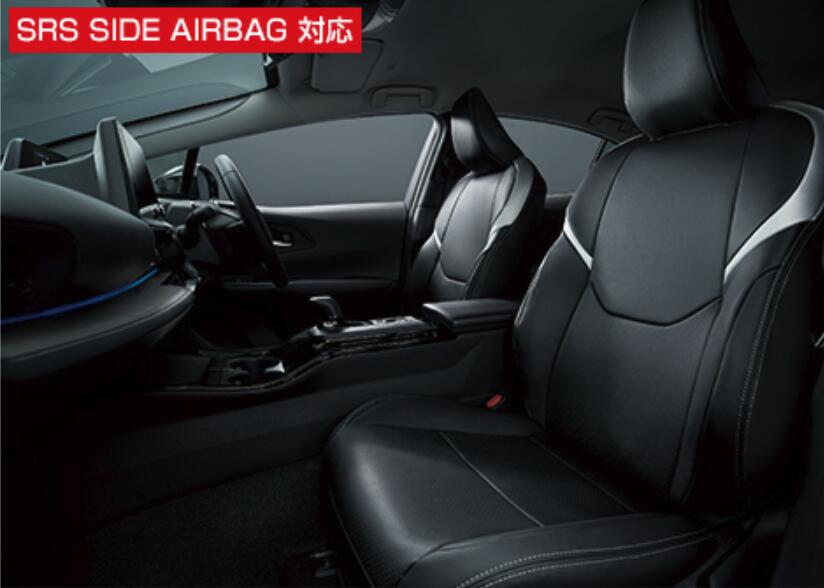 【4/15 0:00~23:59 店内全品ポイント3倍 】TOYOTA トヨタ 純正 アクセサリー パーツ PRIUS プリウス 革調シートカバー 08220-47700 08220-47710 AHXEB AHXKB AHXGB AHXHB オプション