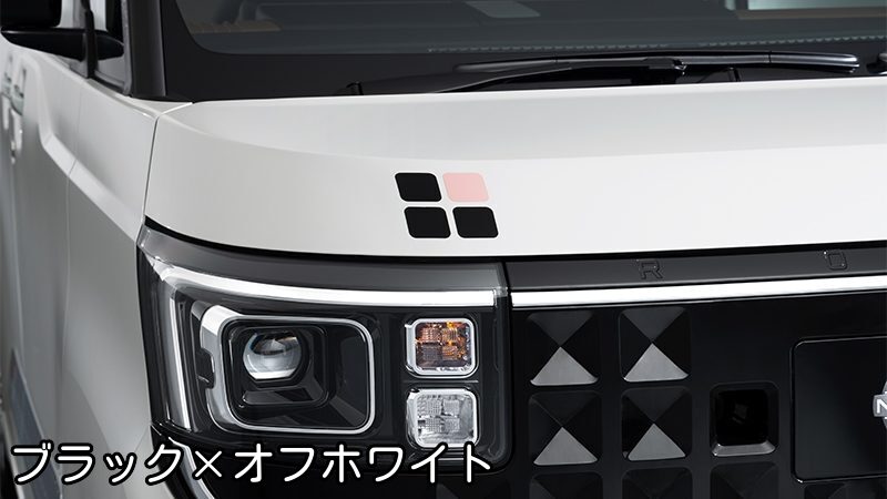 ルークス フードデカール G6820-7UA1A G6820-7UA0A BB1A BB2A BB5A BB6A 日産 純正 アクセサリー パーツ ROOX