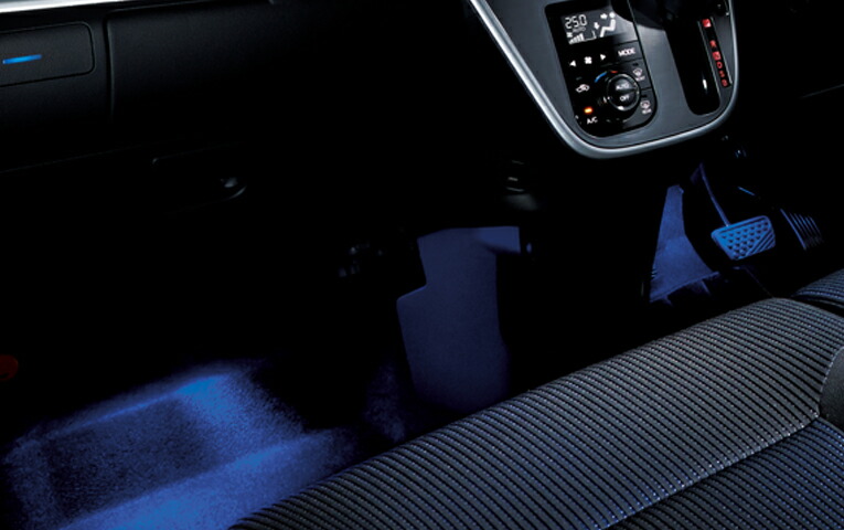 DAIHATSU ダイハツ 純正 アクセサリー MOVE ムーヴ ムーヴカスタム フロアイルミネーション(フロント用）（2モードタイプ） 【08521-K2016】 LA150S LA160S オプション ライト フットライト パーツ オプション