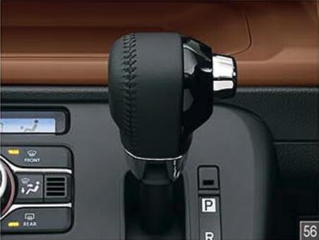 DAIHATSU ダイハツ 純正 アクセサリー パーツ MOVE CANBUS ムーヴ キャンバスシフトノブ(本革巻) 08466-K2011 LA850S LA860S
