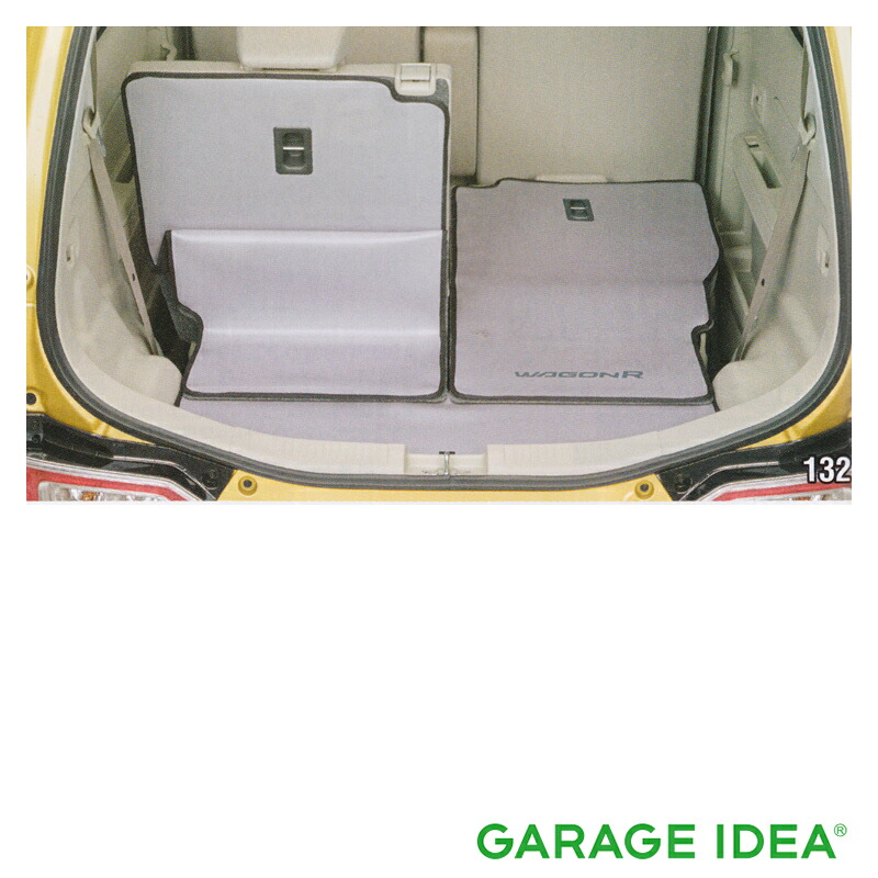 【4/4 20:00~4/10 01:59 店内全品ポイント3倍 】 SUZUKI スズキ 純正 アクセサリー WAGONR ワゴンＲ ワゴンＲスティングレー ラゲッジマット（ソフトタイプ ） 【99150-63R20】 MH35S MH55 パーツ オプション