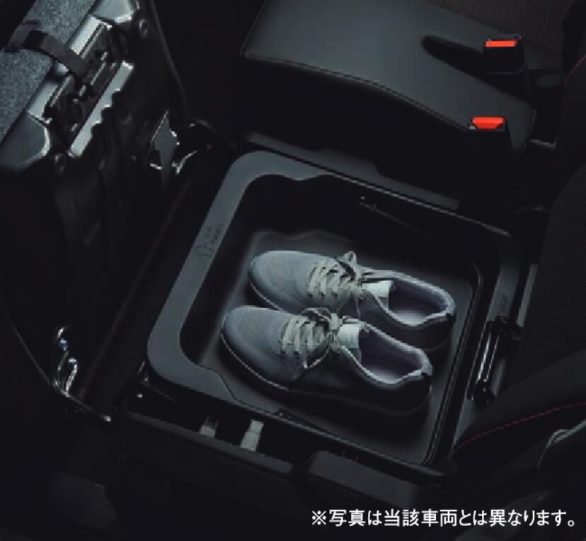 【送料込!!】スズキスペーシアカスタム純正レザーアームレスト小物入れ付き スペーシア SUZUKI スズキ 純正 アームレストボックストレー