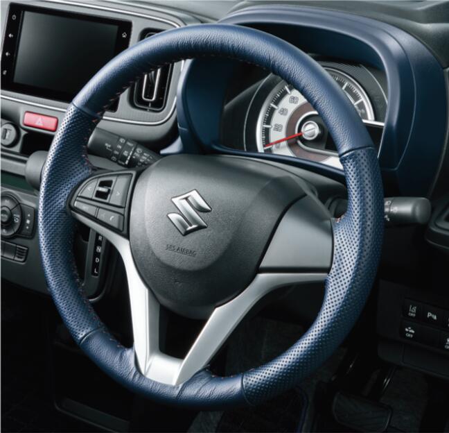 SUZUKI スズキ 純正 アクセサリー パーツ ALTO アルト 本革ステアリングホイールカバー ※手縫い 99141-67T10 99141-67T00 HA97S HA37S オプション