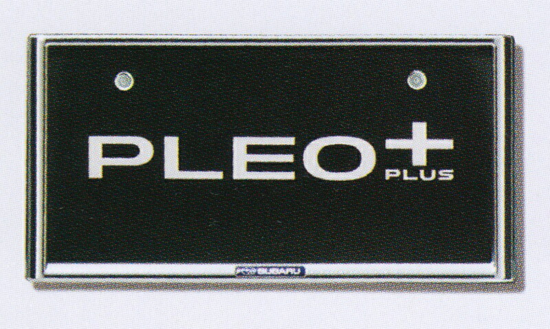 楽天市場 Subaru スバル 純正 アクセサリー パーツ Pleoplus プレオプラスナンバープレートベース 1枚 J1047t00 La350f La360f ガレージアイデア楽天市場店