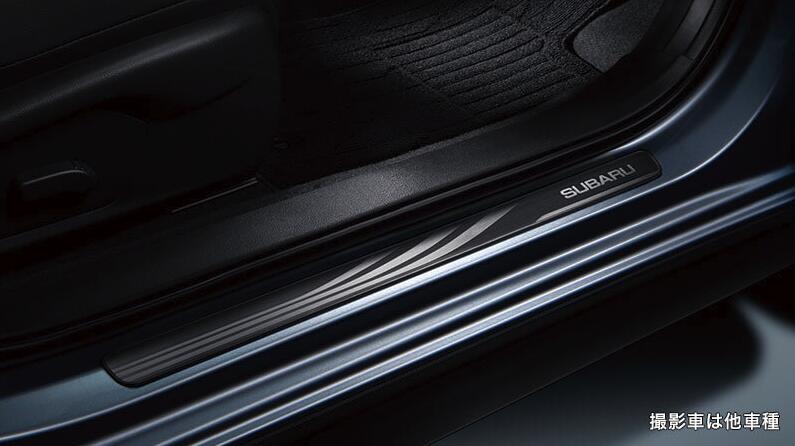 SUBARU スバル 純正 アクセサリー パーツ IMPREZA インプレッサ サイドシルプレート E1017FN000 GU6 GU7 GUD GUE オプション