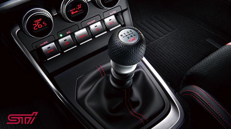 STI レザーシフトノブ SG117CC110 SUBARU SG117CC110【スバル純正】STI シフトノブ（レザー AT
