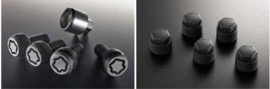 【4/4 20:00~4/10 01:59 店内全品ポイント3倍 】LEXUS レクサス 純正 アクセサリー パーツ IS350 IS300 IS300h ホイールロックボルト＋ハブボルトキャップセット 08456-00750 08456-00770 GSE31 AVE30 AVE35 ASE30 オプション