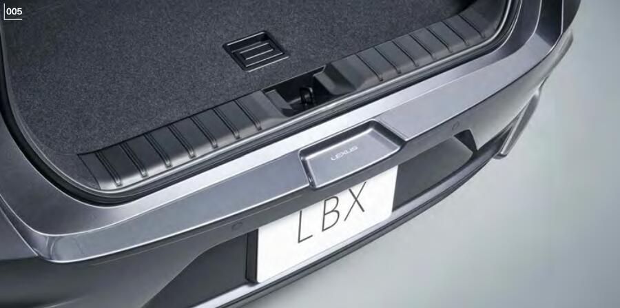 【4/4 20:00~4/10 01:59 店内全品ポイント3倍 】LBX プロテクションフィルム(リヤバンパー) 08178-52060 MAYH10 MAYH15 GAYA16 LEXUS レクサス 純正 アクセサリー パーツ