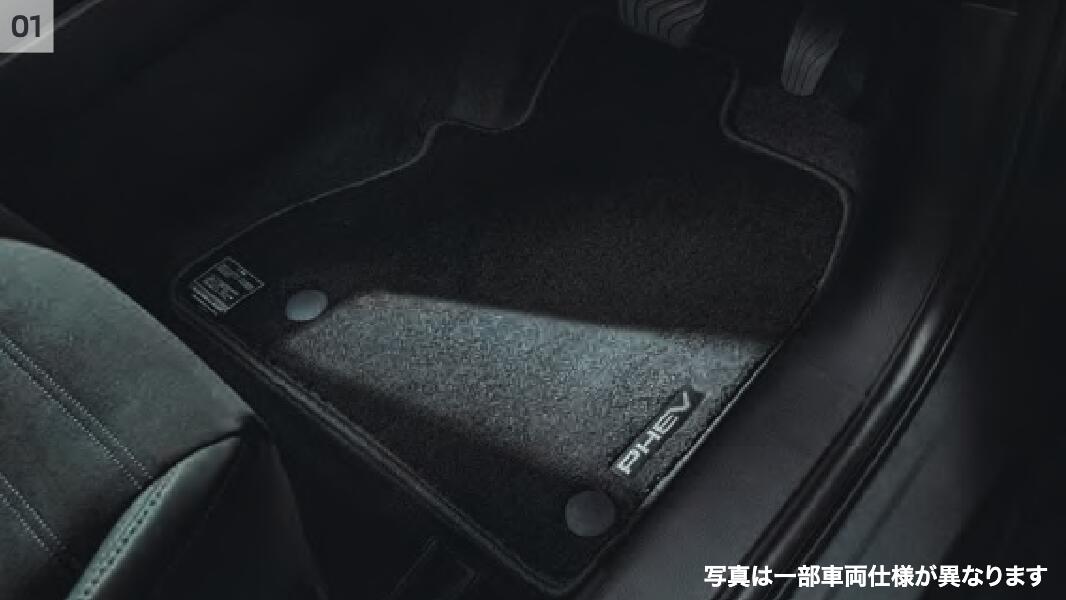 アウトランダーフロアマット(5人乗り用) MZ512000 GN0W 三菱 純正 アクセサリー パーツ OUTLANDER|ガレージアイデア店