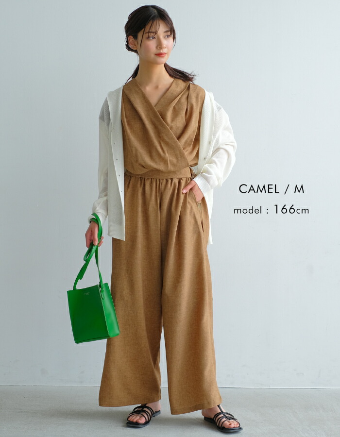 カシュクールオールインワン レディース 春 夏 サロペット カシュクールオールインワン レディース 春 夏 サロペット