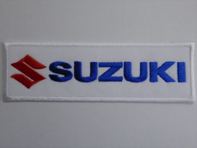 楽天市場】SUZUKI MOTORCYCLES エンブレム ワッペン