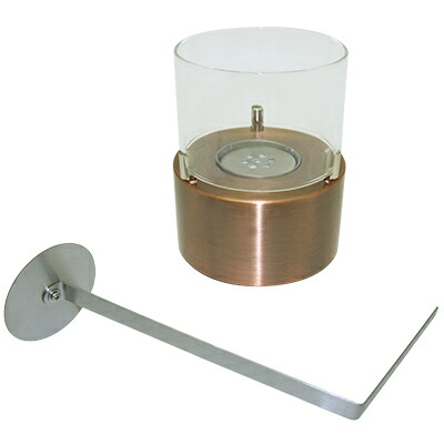 Garagezero ヒロバ Zero Bioethanol Fireplace Circle Bronze Small