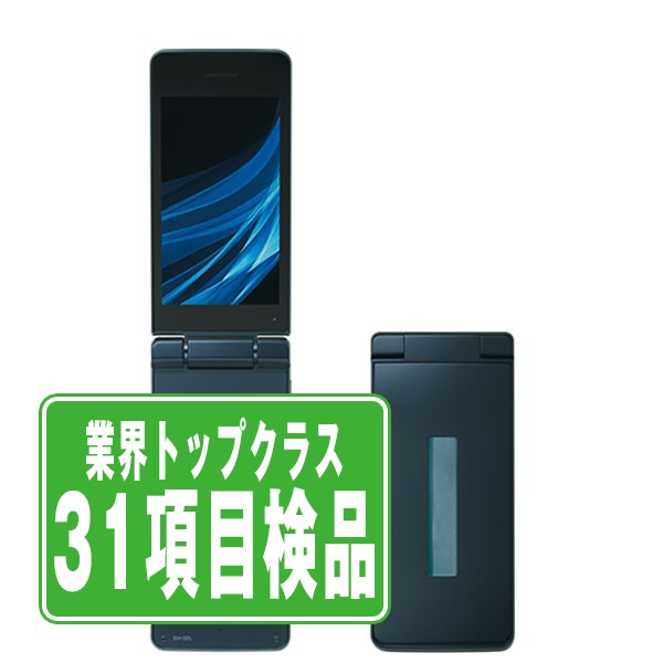 【中古】 SH-02L AQUOS ケータイ ブラック SIMフリー 本体 ドコモ ガラケー シャープ 【保証あり】 【送料無料】 sh02lbk7mtm