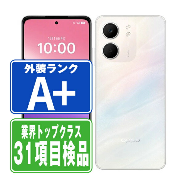【中古】 OPPO A5x CPH2725 白いこと ほぼ新品 SIM無償性 本体 スマホ  【引き受けるあり】 【貨物輸送無料】 a5xwh9mtm