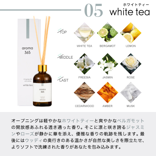 aroma365 リードディフューザー 100ｍl バーブ | transindustriales.com