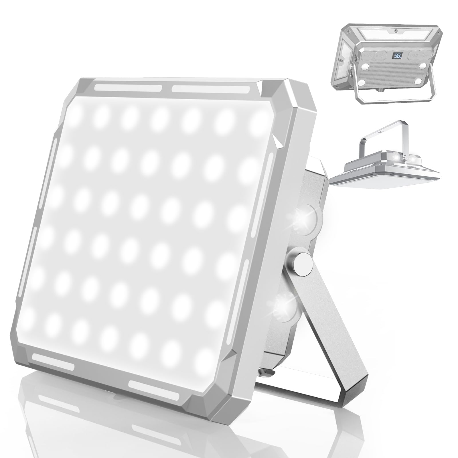 投光器 充電式 LED 40000lm 作業灯 400W 32000mAh 防水 Amazon.co.jp: SUKITEN 投光器 充電式 led 【40,000lm超高輝度
