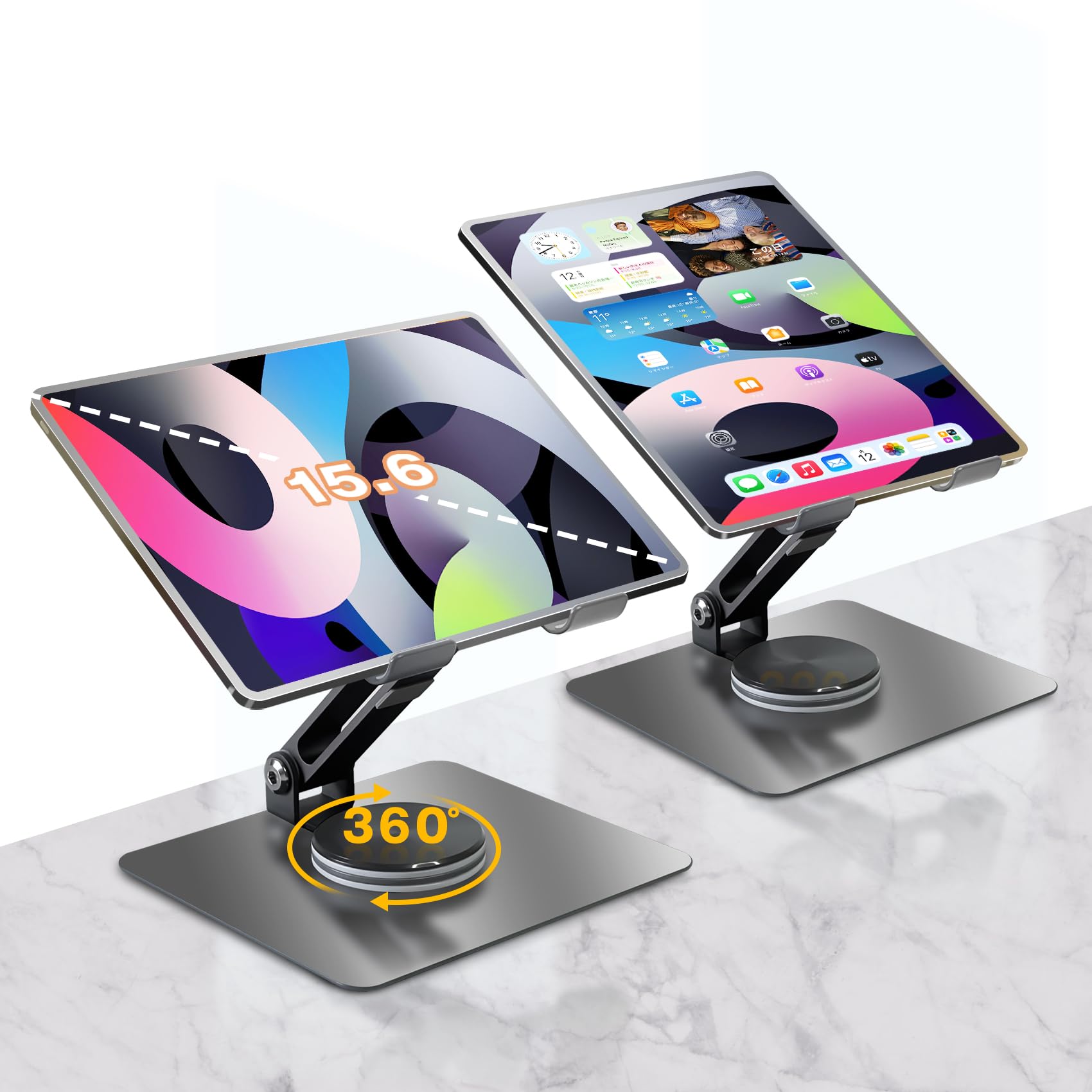 楽天市場】Tounee TS2 調節可能 iPadスタンド 高さ21インチ延長 デスク