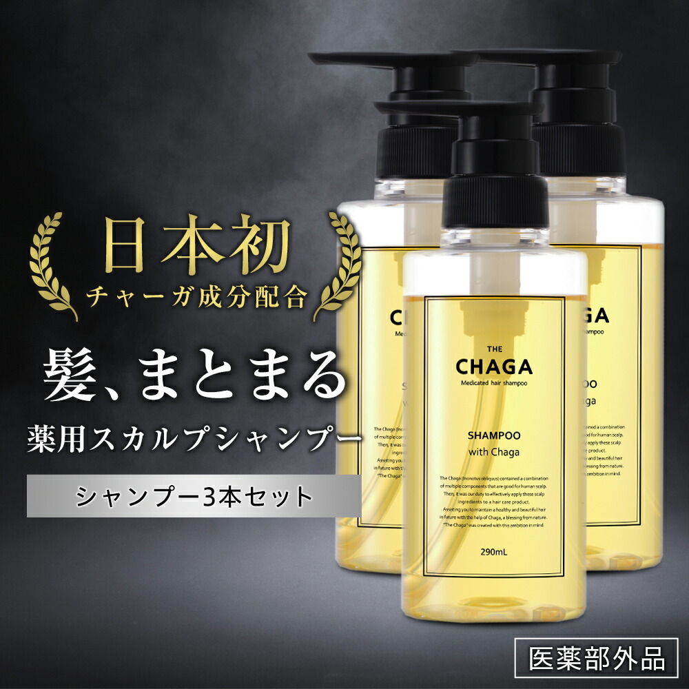 楽天市場 送料無料 ザ チャーガ 薬用 スカルプシャンプー 290ml 2本セット 育毛剤 女性用 男性用 シャンプー スカルプ 頭皮ケア 地肌 ケア 薬用シャンプー ノンシリコン 女性 メンズ 頭皮 地肌 育毛 市販 薄毛 抜け毛 乾燥 フケ かゆみ オイリー ヘアケア専門店