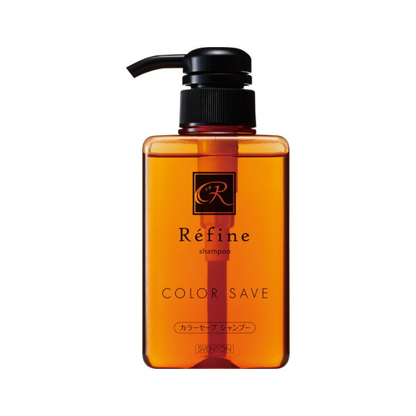 【2本で送料無料】 白髪染め ヘアカラー 効果長持ち 無添加 オーガニック シャンプー レフィーネ カラーセーブ 400mL ローズの香り ダメージケア ノンシリコン 頭皮 ヘアケア おうち時間 アロマ