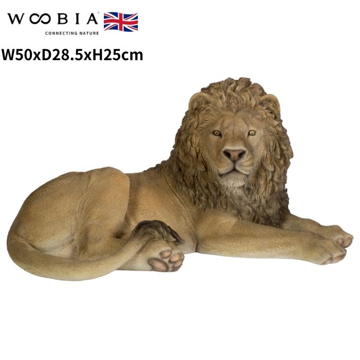 楽天市場】置物 吠えるライオン 特大 高さ94.5cm 巨大オブジェ woobia