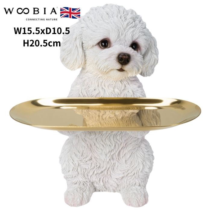 飾りつけ 真っ白いトイプードルの小物置き 取りはずし能力のある 飼い犬 犬 高さ20.5珊 woobia ウービア 大層らしい 愛くるしい 今めかしい 庭園 室内装飾 オブジェ 好いたらしい 差し上げ物 北欧 部屋の入り口 雑貨 毛の荒物 今めかしい 面白可笑しい 庭 差し上げ物 室外 家 写実的 部屋の入り口先 面白可笑しい