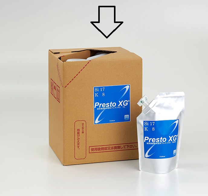 水溶性ケイ酸カリ液体肥料　Presto XG　プレストXG　10L～液体葉面散布肥料　※発送遅れ/キャンセルの場合あり 代引き+3,000円追加送料 38,610円