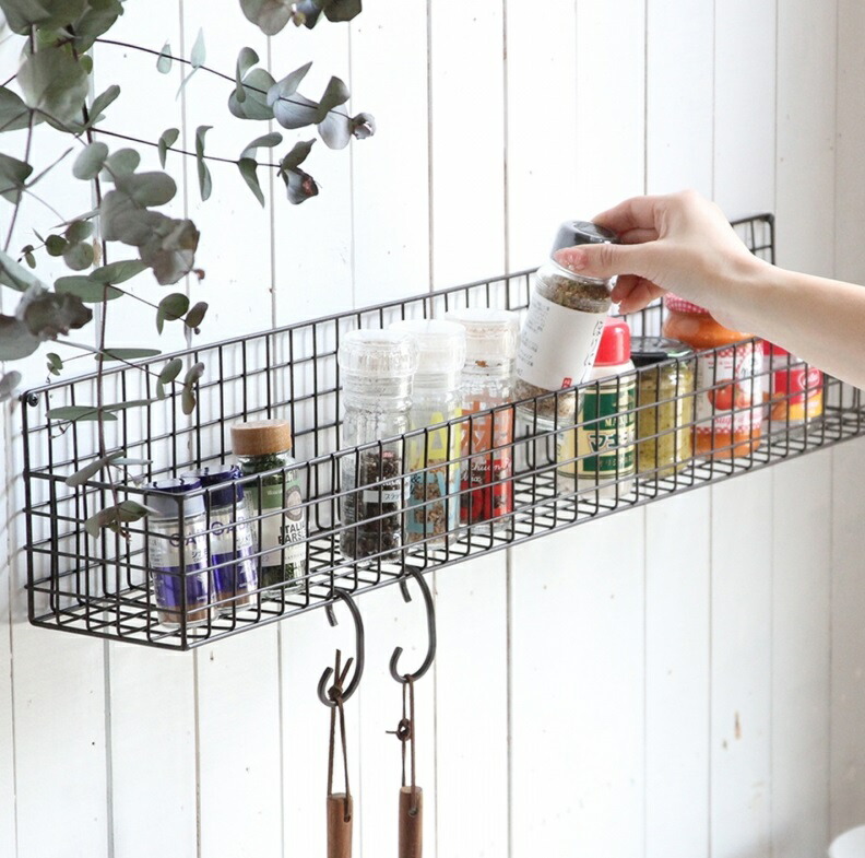 楽天市場】メッシュ プランターラックMサイズ幅42cm DTFF2432