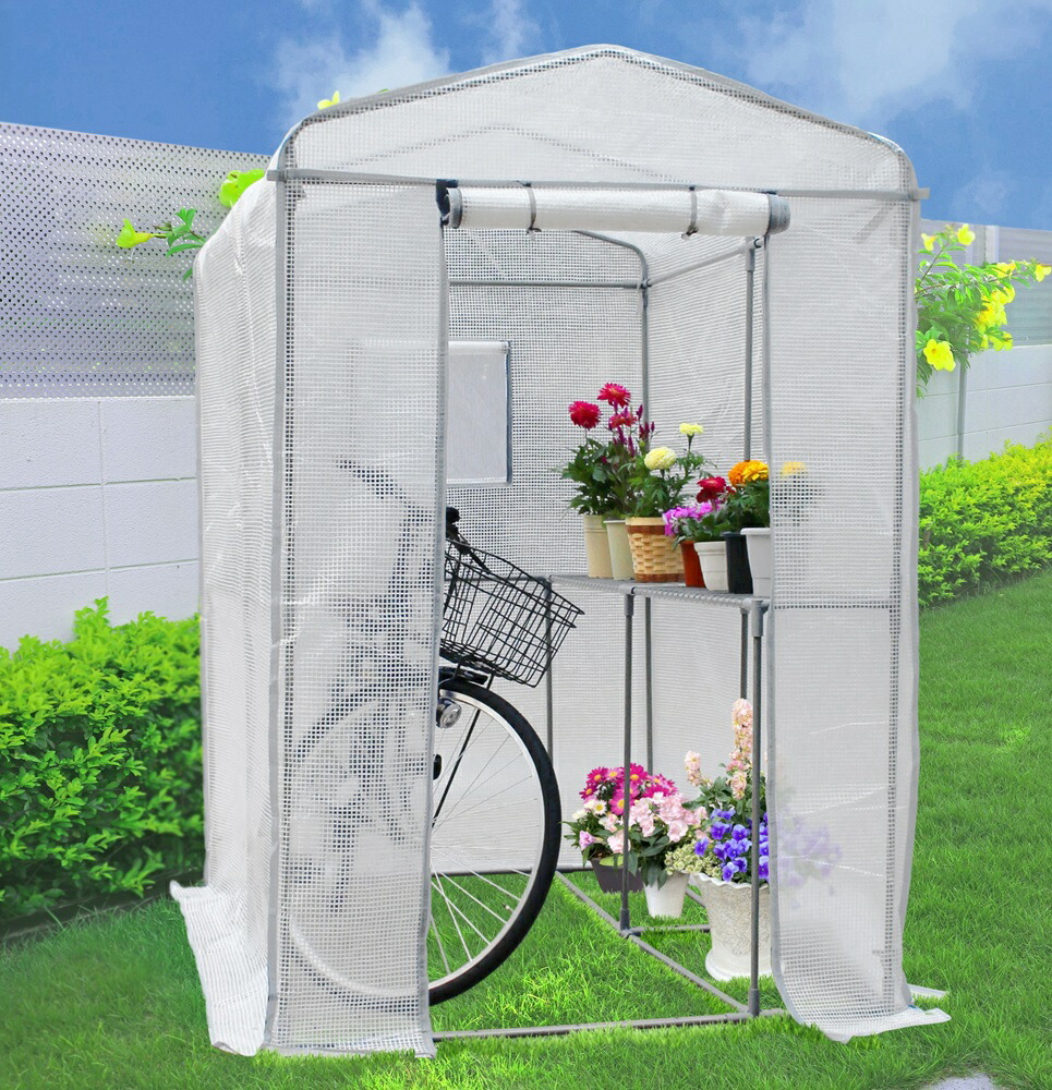 楽天市場】ビニール温室 特大 GRH-N06T 【タカショー】 【ws171