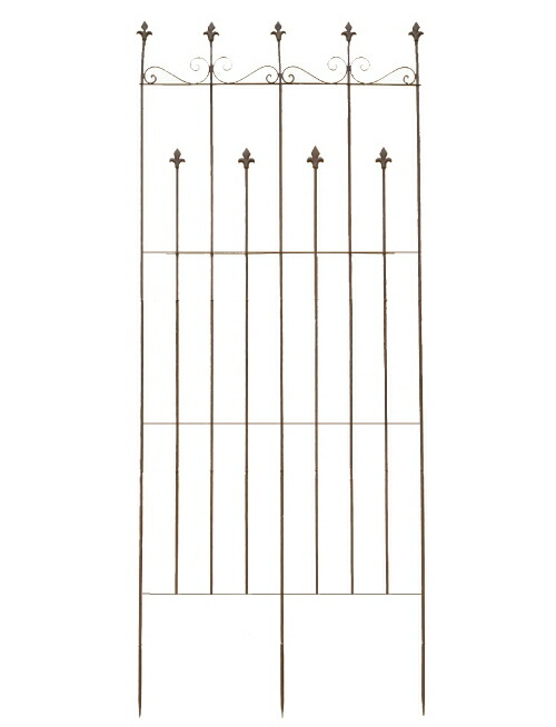 【人間宛送りとどけるNG 要屋号】アンティークトレリスKAF01-L180（１枚）※ 引き延ばし/とり止める切っ掛けあり 代引っ張ること+3,000円貨物輸送