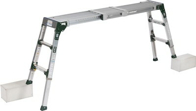 ALINCO（アルインコ）VSR1409FX 作業スペースに合わせて調整できる伸縮天板・伸縮脚付足場台