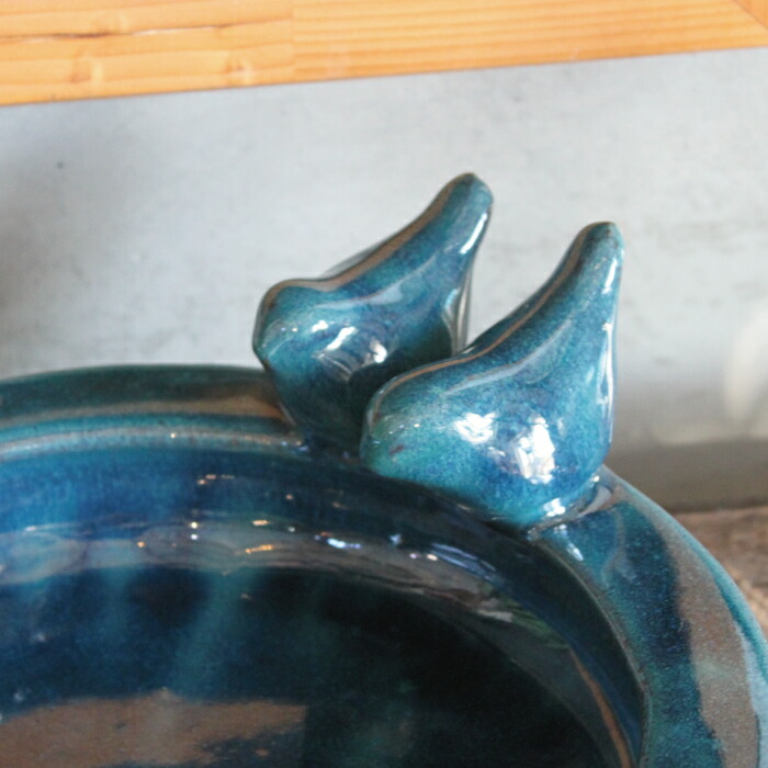 エントリーで！プラスP5倍】バードバス ガーデニング 陶器 エッシャー