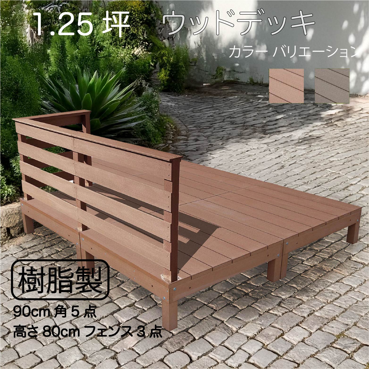 ラティスの据え置き方