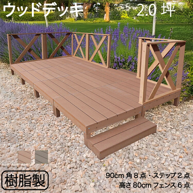 ラティスの据え置き方