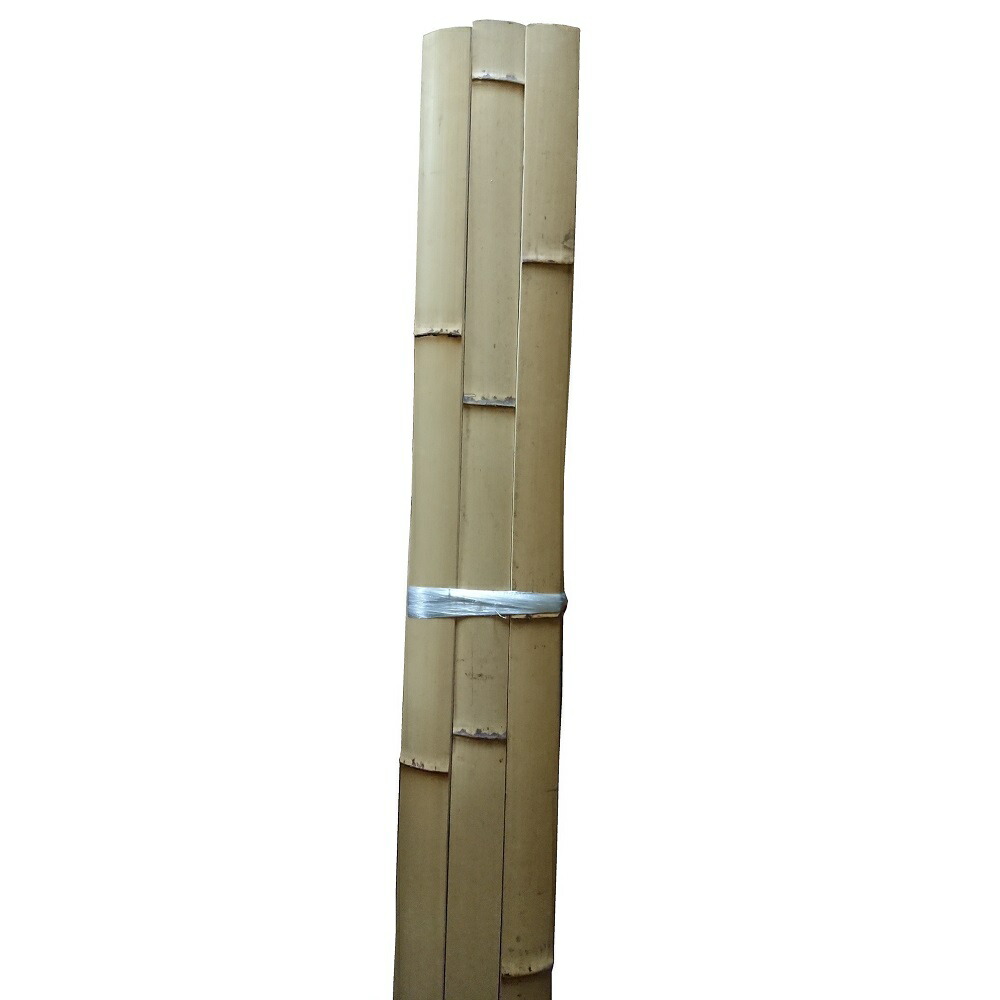 白建仁寺垣用割竹（孟宗竹）/6尺（W40×L1800/45枚入り口・入口）晒竹