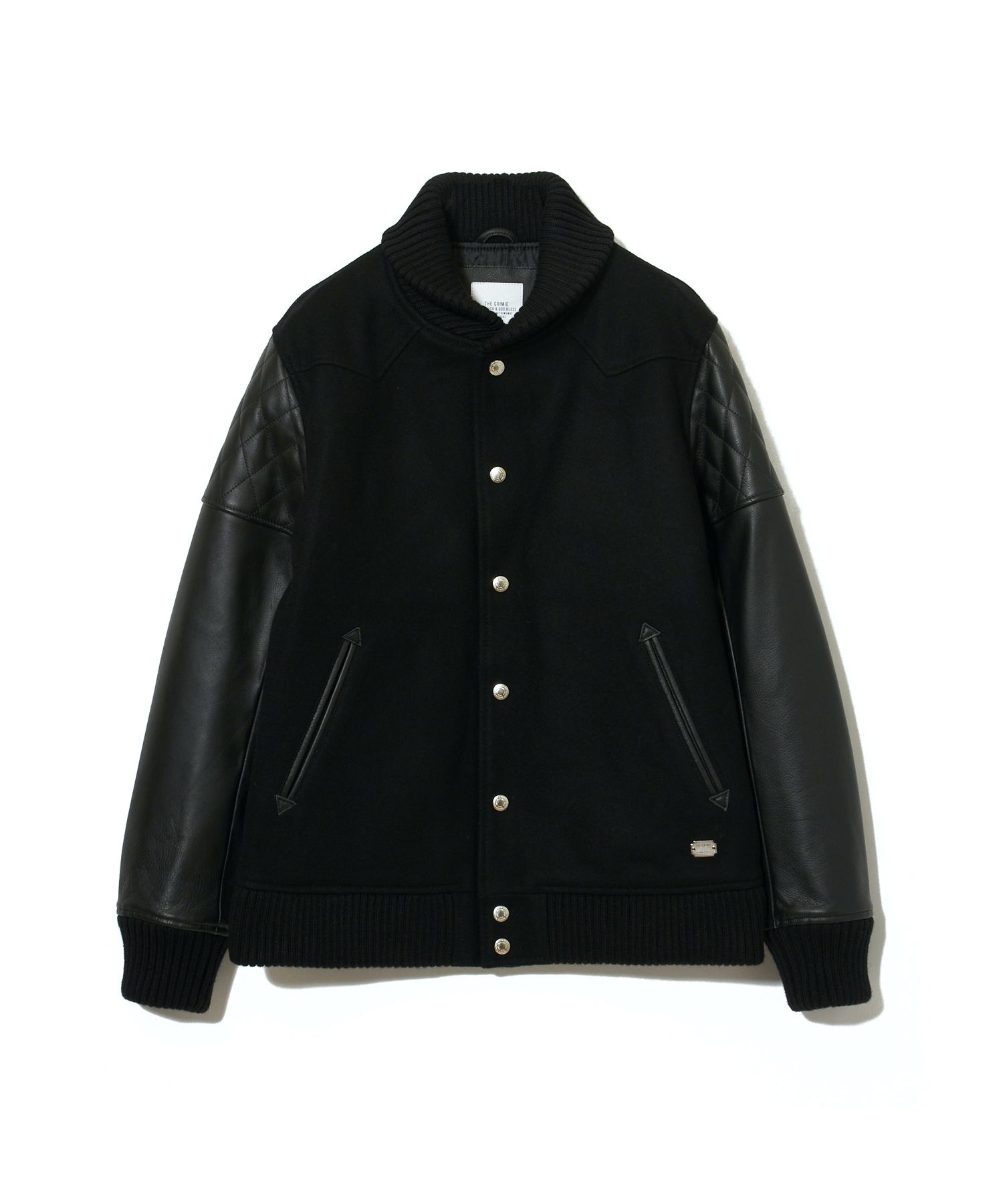先行予約 公式 Crimie クライミー Western Award Jacket Cr1 02a5 Jk07 21aw スタジャン アワードジャケット ジャケット レザー カウレザー 本革 防寒 カジュアル ファッション ブランド アメカジ ストリート 高級 秋 冬 長袖 メンズ メンズファッション Soone It