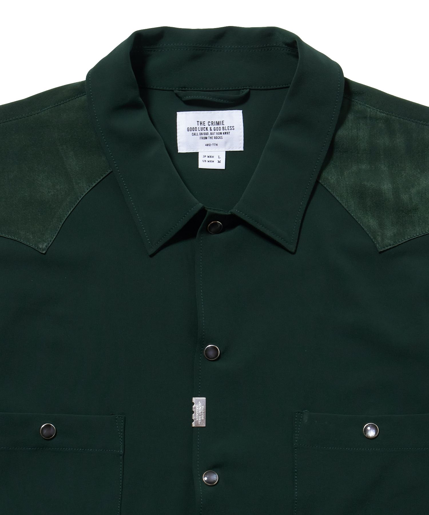 60 Off Sale Western Cr1 02a5 Sl01 シャツ Crimie クライミー Dress Shirt ヨーク ウエスタンシャツ トップス 21aw