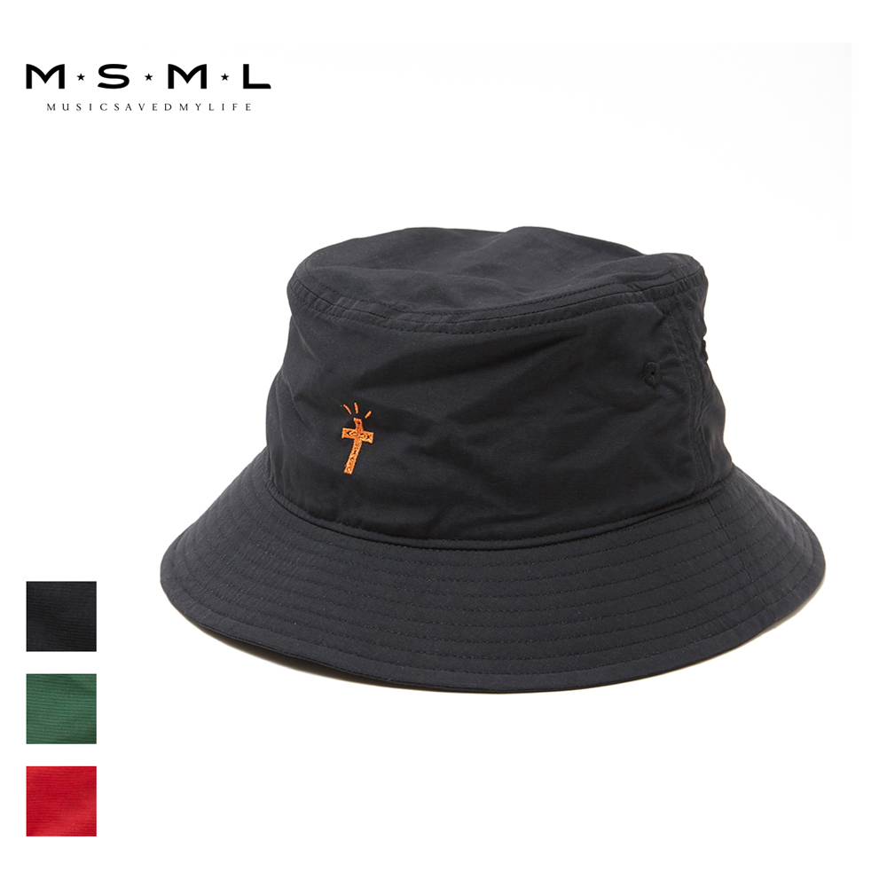 Msml Nylon Bucket Hat M11 02b1 Hw01 キャップ 帽子 アウトドア フェス カジュアル ファッション ブランド ストリート セットアップ 夏 メンズ レディース メンズファッション T Uyo Hi Bonez 新作人気モデル