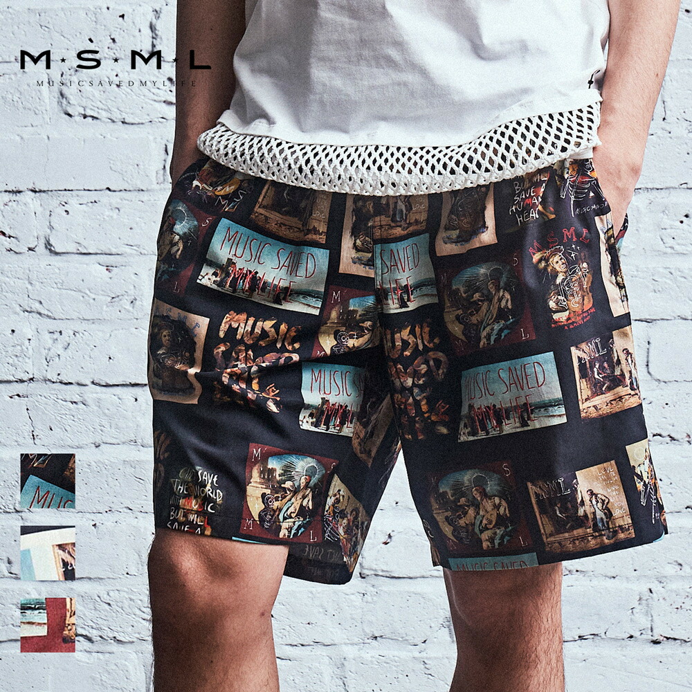 30 Off Sale Msml Art Graphic Shorts M11 02b1 Ps01 パンツ リラックス イージーショーツ セットアップ カジュアル ストリート ファッション ブランド 春 夏 メンズ メンズファッション T Uyo Hi Bonez お買い得