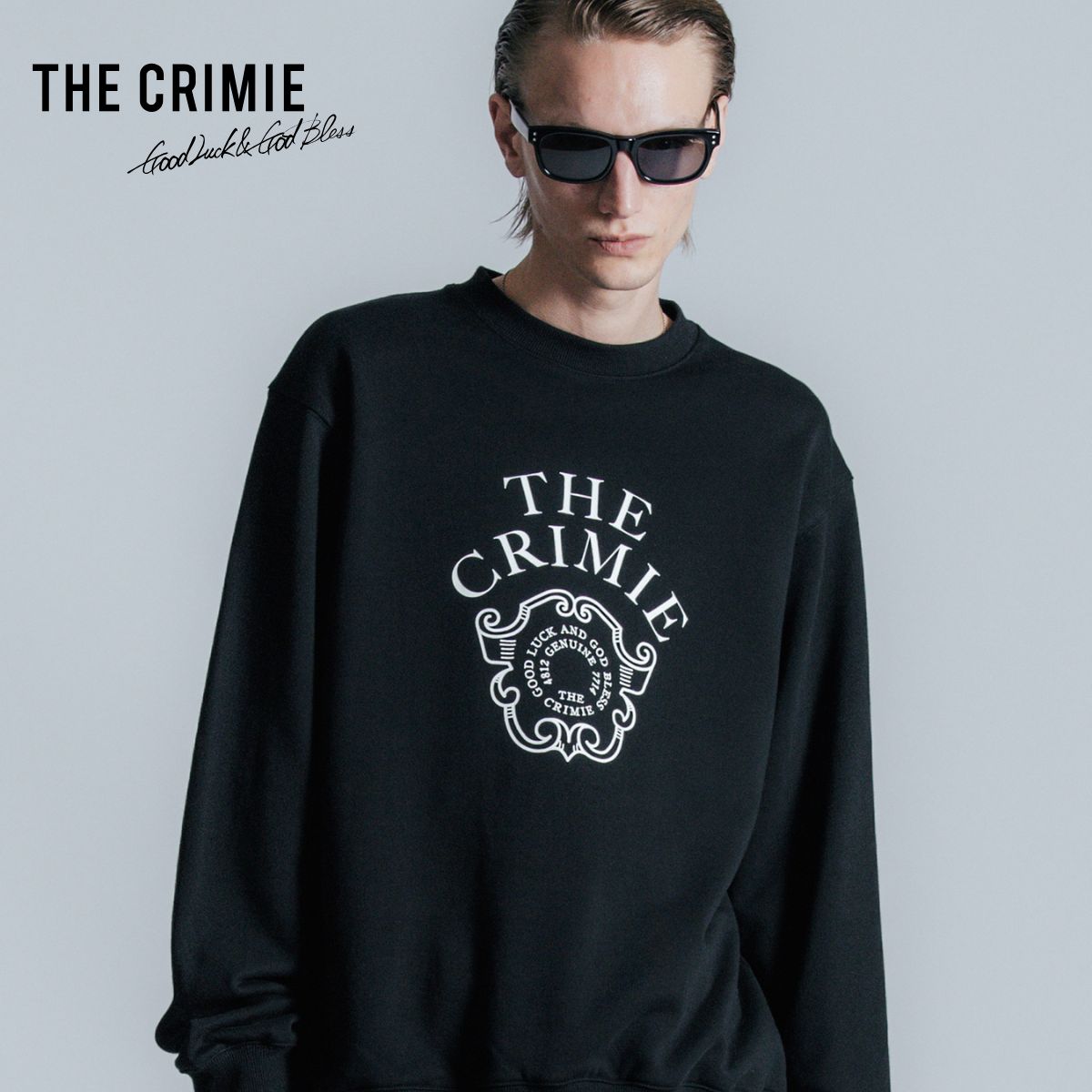 【公式】 THE CRIMIE クライミー EMBLEM LOGO CREW NECK SWEAT エンブレム ロゴ クルー ネック スウェット