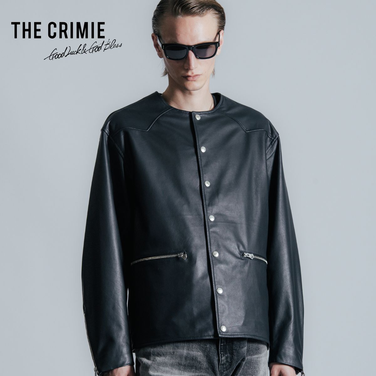 楽天市場】【公式】 THE CRIMIE クライミー SPANISH LAMB LEATHER VEST