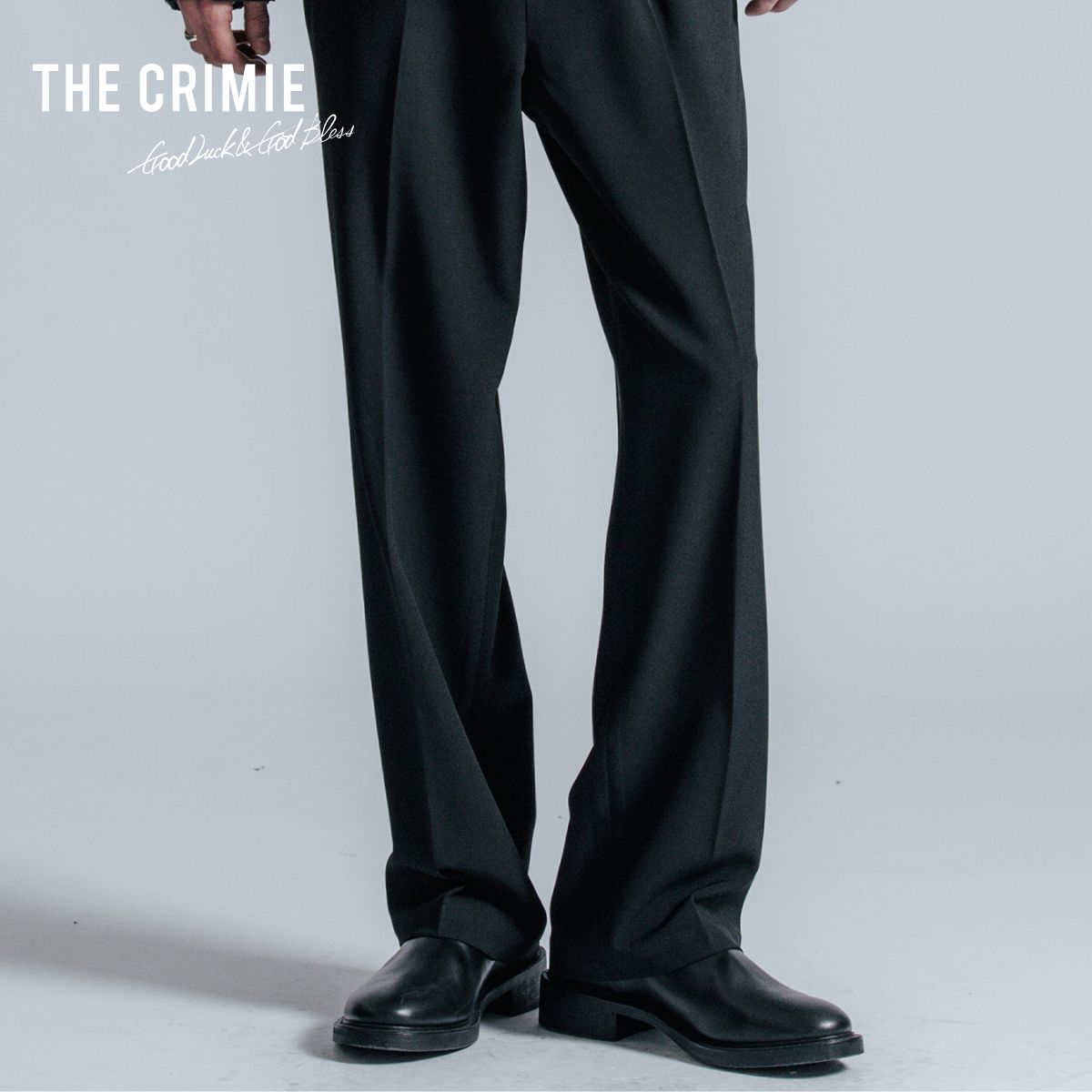 【公式】 THE CRIMIE クライミー JAX WIDE SUIT TROUSERS ALL SEASON EASY CARE JAX イージーケア オールシーズン ワイド スーツ トラウザー パンツ