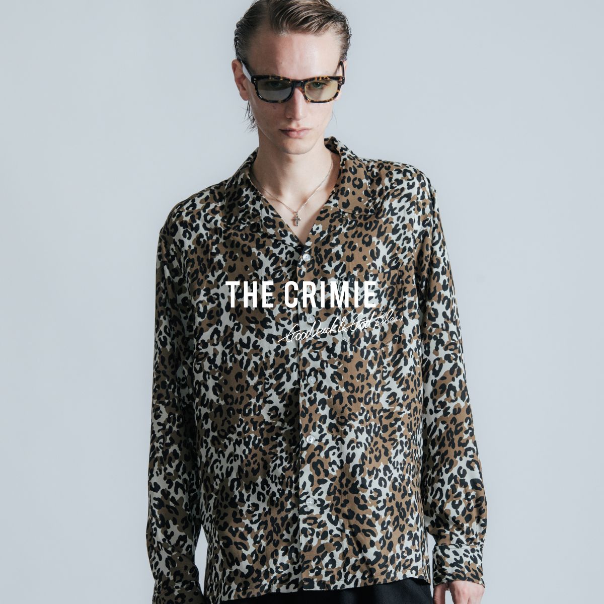 【公式】 THE CRIMIE クライミー CAMO OPEN SHIRT カモ オープン 長袖 シャツ
