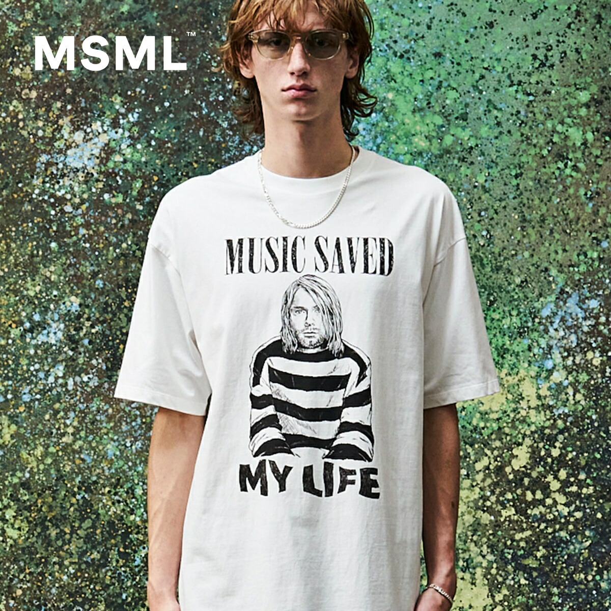 楽天市場】【公式】 MSML NEVERMIND T SHIRT ネヴァーマインド Tシャツ 