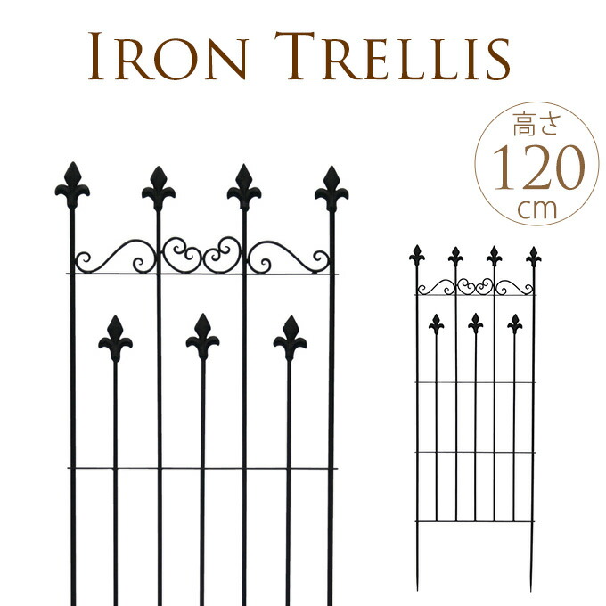 英国様式 トレリス アロー S アイアンフェンス アンティーク 花壇柵 花壇 ガーデン シャビー 柵 フラワーフェンス 81 Off ガーデニング フェンス