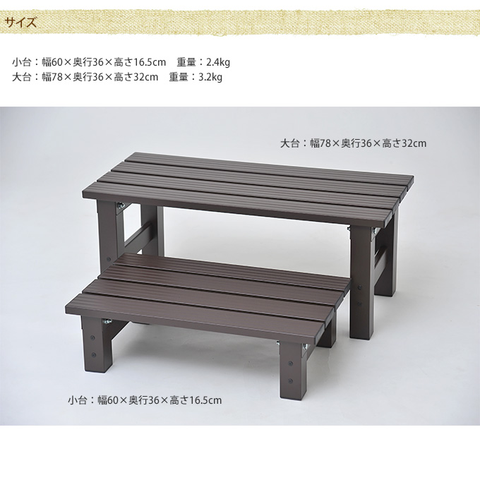 アルミ踏み台 お庭に簡単出入り アルミステップ レギュラーサイズ 掃き出し窓 ステップ 庭 階段 屋外 踏み台 ベランダ 段差 縁側 階段 フラワースタンド 花台 自由 Napierprison Com