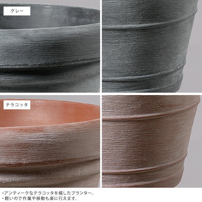 大きめ 鉢 プラスチック おしゃれ プラ鉢 ボルドー 直径35cm 大型 プランター 植木鉢 軽量 底穴あり 軽い 丈夫 Educaps Com Br