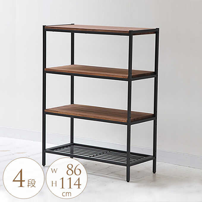 楽天市場】シェルフ オープンラック 棚 収納棚 古木 古材 ウッド