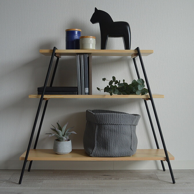 楽天市場】Vintage ヴィンテージ ラック 4段 オープンラック 木製 北欧