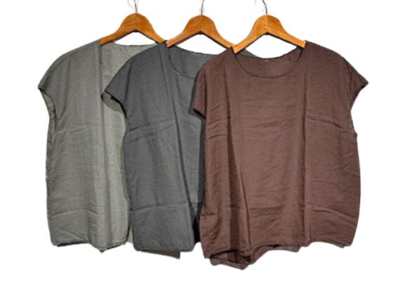 40%バーゲンプライス！ALBUM DI FAMIGLIA / アルバム ディ ファミリア ADF SLEEVELESS T-SHIRT TLスリーブレスプルオーバーブラウス【12-156 TL】【WOMEN'S】｜Garde-Robe